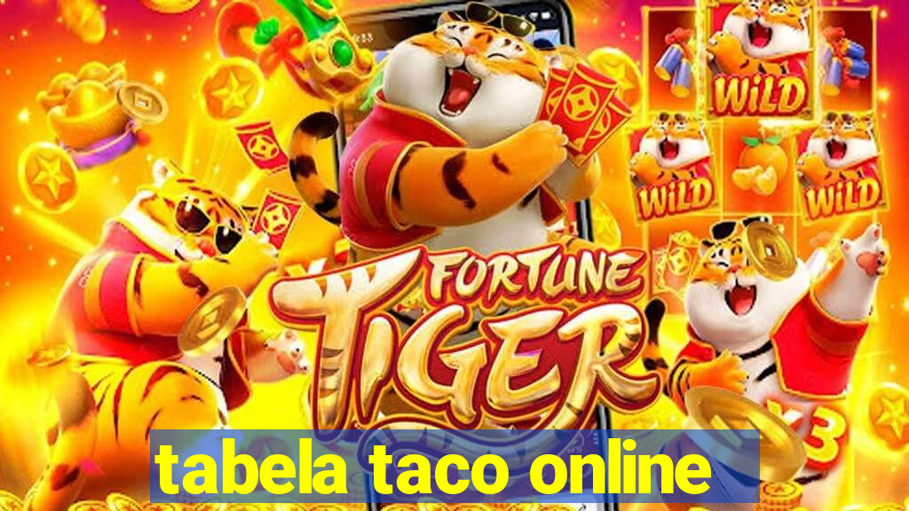 tabela taco online